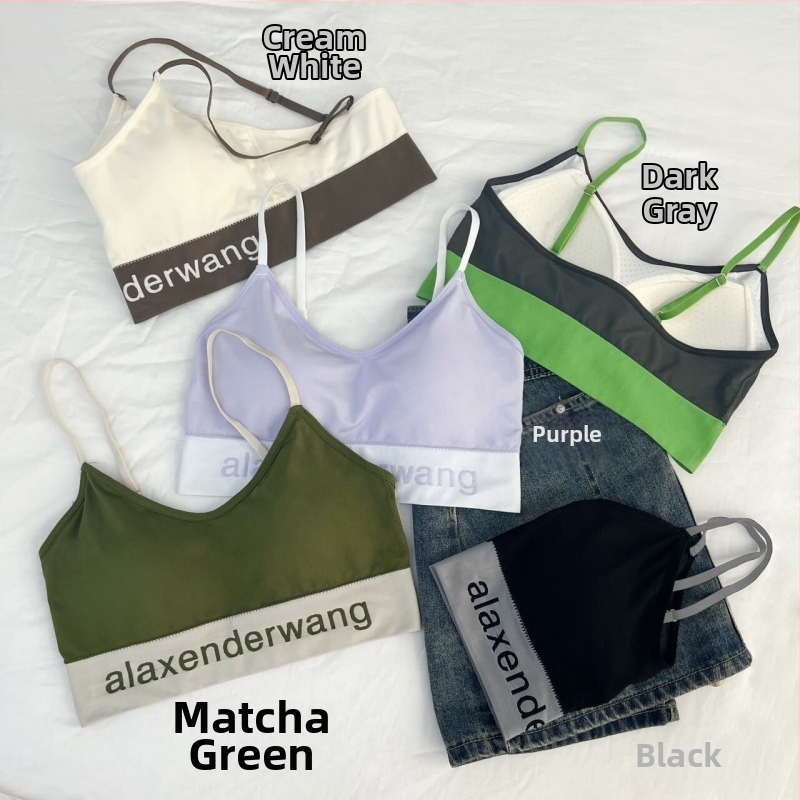 Športová wrap podprsenka z nylonu, bezšvová, priedušná, s plným košíkom, ľahký push-up