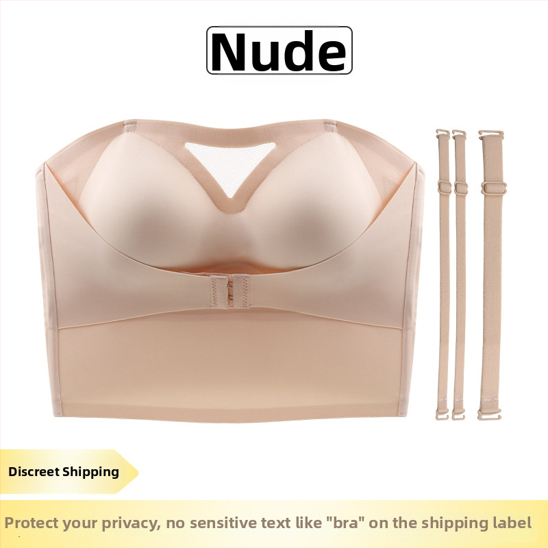 Be petnešėlių formuojanti liemenėlė, neslystanti, vienos dalies, 3/4 kaušeliai, ploni formuojantys kaušeliai, nailonas/Lycra