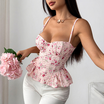 rochie wrap cu imprimeu floral, poliester 95%+, fără spate, bretele duble, croială slim