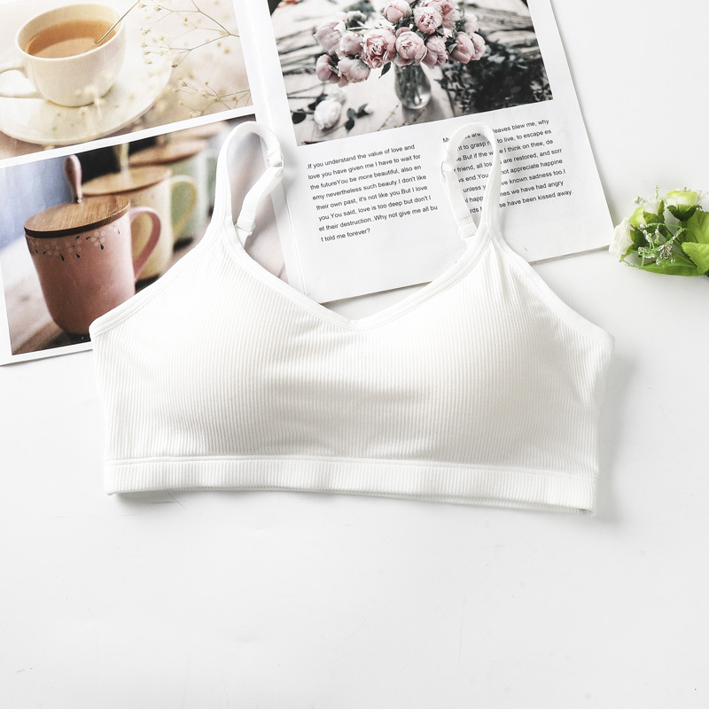 Top tub cu înfășurare a sânilor, cupă 3/4, cupă medie modelată, spandex/lycra, respirabil