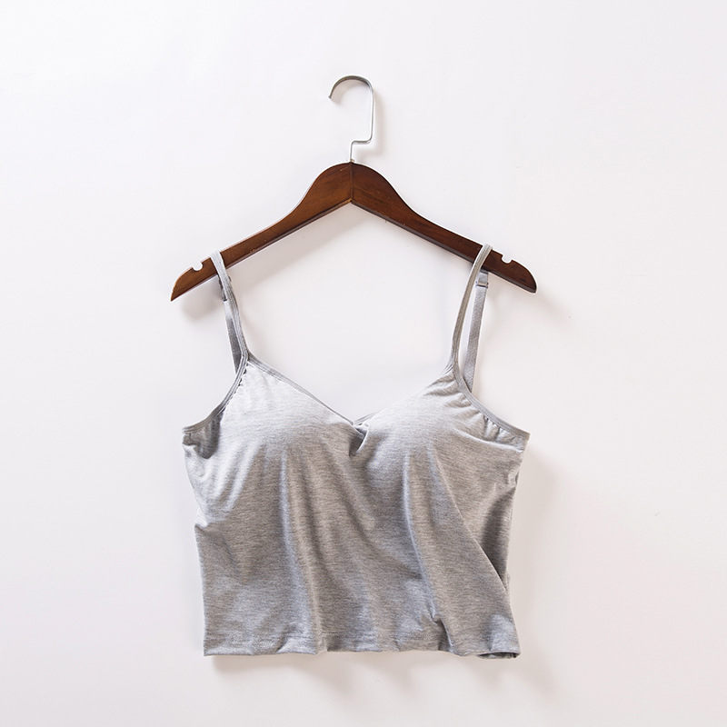 Sutien fără bretele, din modal, fără spate, cupe subțiri modelate, căptușeală integrată