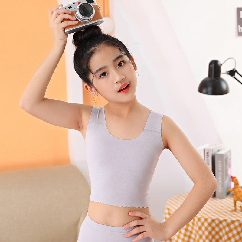 Sutien Modal pentru fete – cupă turnată ultra-subțire, cupă completă, respirabil și ușor, pentru vârsta 13–18