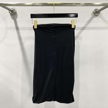 Бандо топ с модална еластична материя, 95% модал, без презрамки, уличен хипстър стил