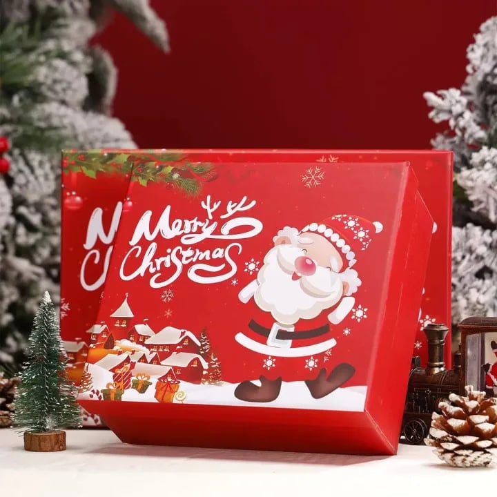 Коледен секси бюстие с презрамки – полиестер 95% плат, зимен комплект в подаръчна кутия, за възраст 18–40