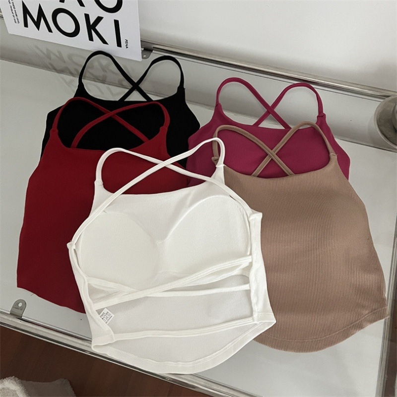Naylon top s vezanjem za dojke, tube top, srednje oblikovane košarice, prozračan, otvorena leđa, ljeto 2024
