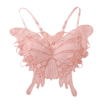 Poliesterinis kamisol su krūties pagalvėlėmis, putų formos puodeliai, medvilnės įdaila, kryžminė nugara, seksualus moterų apatinių drabužių topas