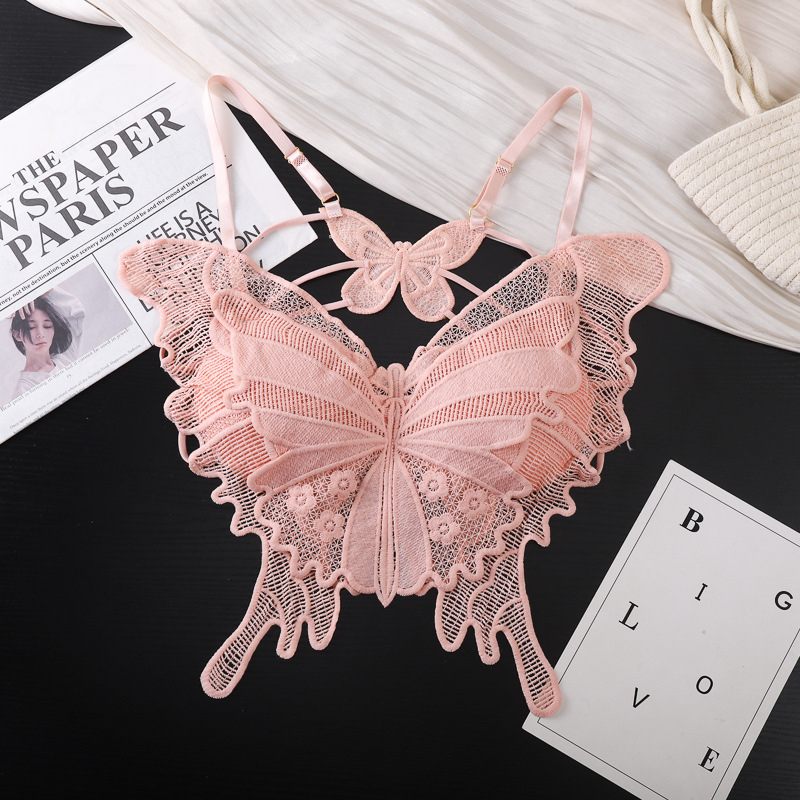 Poliesterinis kamisol su krūties pagalvėlėmis, putų formos puodeliai, medvilnės įdaila, kryžminė nugara, seksualus moterų apatinių drabužių topas