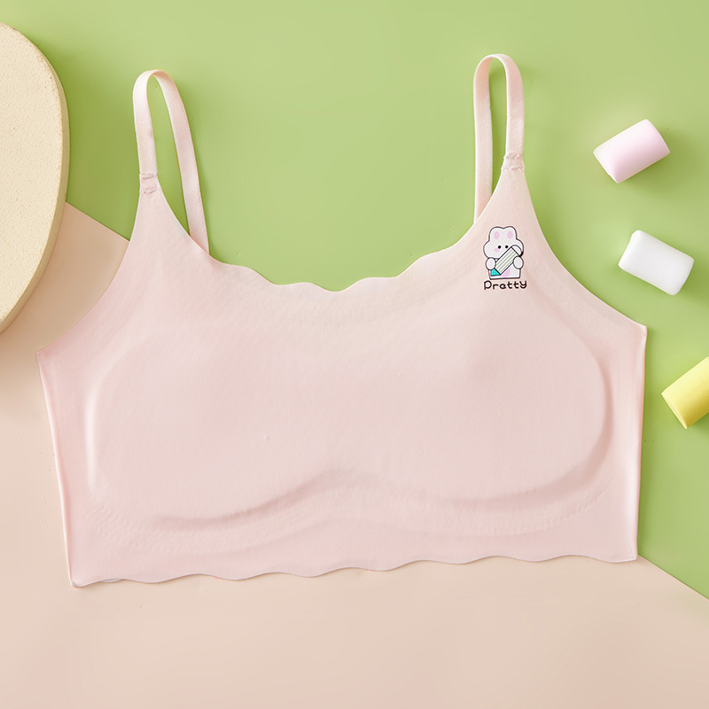 Varrukavaba tüdrukute top-bra õlaõmblustega, nelinurkne kaelus, nailon 86%, sobiva üle 8-aastastele, kõigile neljale hooajale