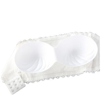 Tube top s jastučićem za prsa, sportski grudnjak za jogu od pamucnog rib materijala, puni košarica, tanki oblikovani košarica, japansko-korejski stil, Fiber Menglai