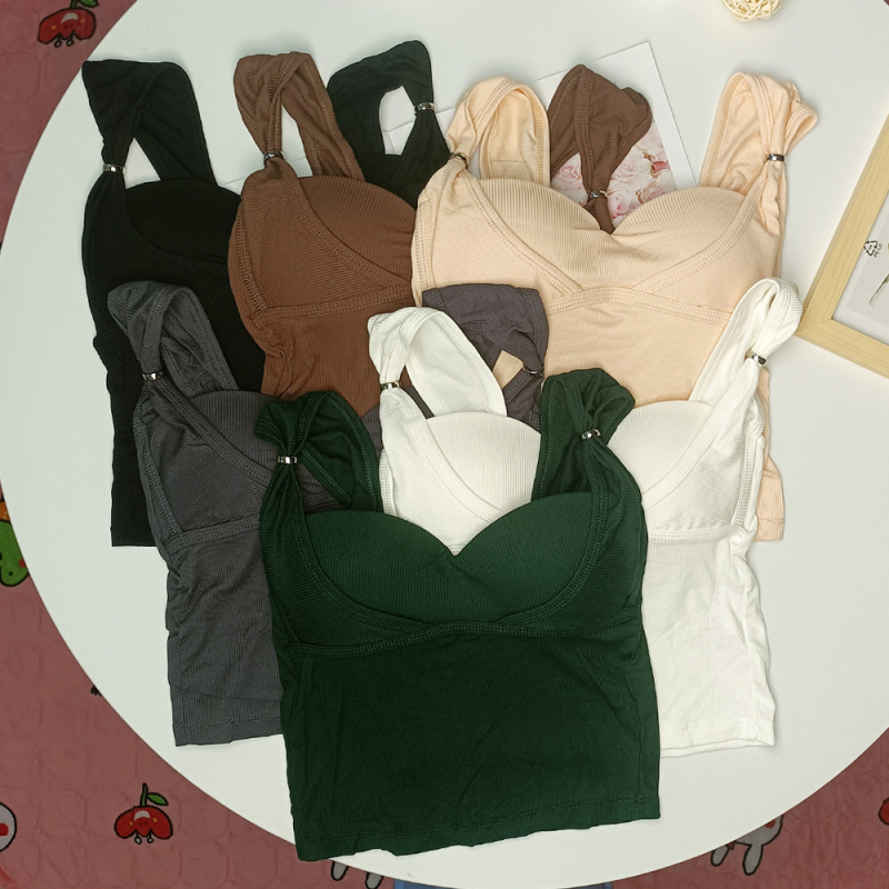 Tube top s podstavkom za dojke, bez naramenica, modalno vlakno 80–90%, cijela šalice s tankim oblikovanim košaricama, skupljanje i gornja podrška, bez leđa, duljina do struka, sportcki stil