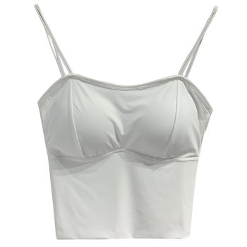 Camisola od ice silk s bešivnim leđima, s umetkom za grudi, duljina struka, za vanjsku ili unutarnju nosnju