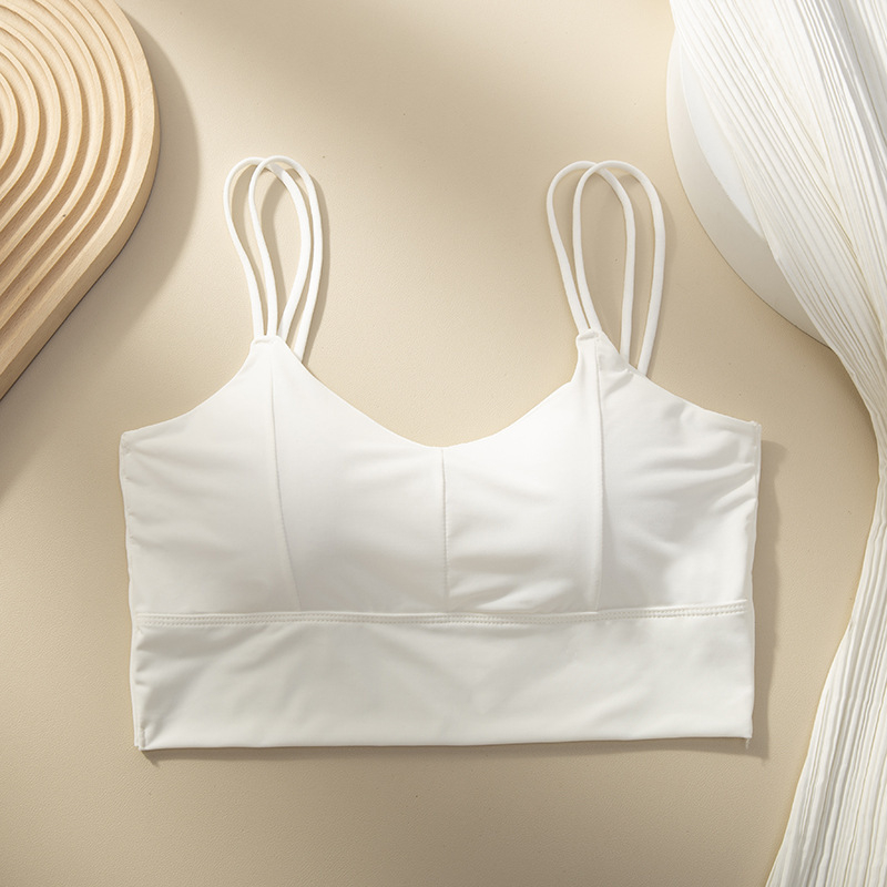 Nylon anyagú bra wrap/tube top, teljes kosár, közepesen formázott kosár, légáteresztő, nyom nélkül, kényelmes