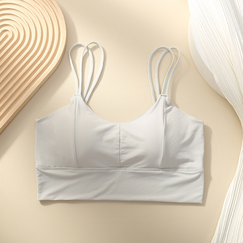 Nylon anyagú bra wrap/tube top, teljes kosár, közepesen formázott kosár, légáteresztő, nyom nélkül, kényelmes