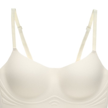 Bezšivni tanak grudnjak za žene s velikim dojkama, 3/4 košarica, bandeau stil, mekana podrška, bez žica