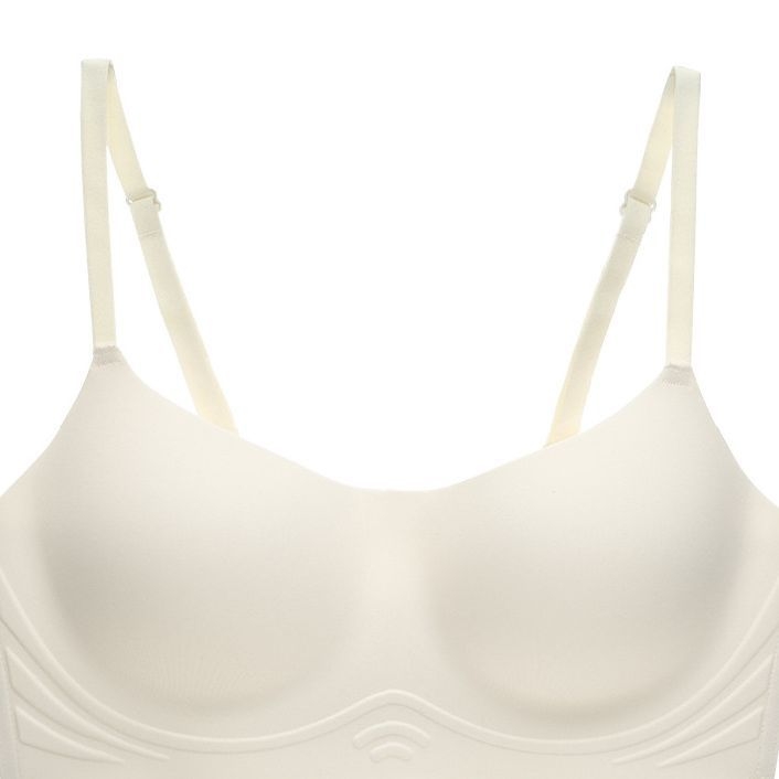 Bezšivni tanak grudnjak za žene s velikim dojkama, 3/4 košarica, bandeau stil, mekana podrška, bez žica