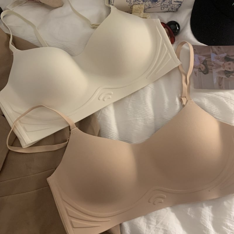 Bezšivni tanak grudnjak za žene s velikim dojkama, 3/4 košarica, bandeau stil, mekana podrška, bez žica