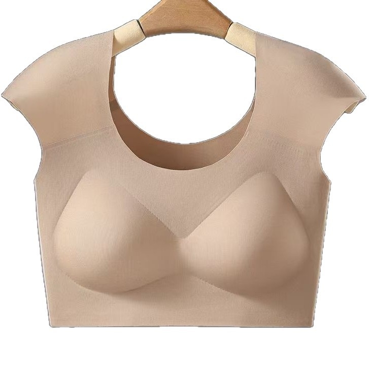 Ασύρματο σουτιέν με πλήρες κύπελλο και λεπτά διαμορφωμένα κύπελλα, επένδυση νάιλον 70–80%, σταθεροί ιμάντες