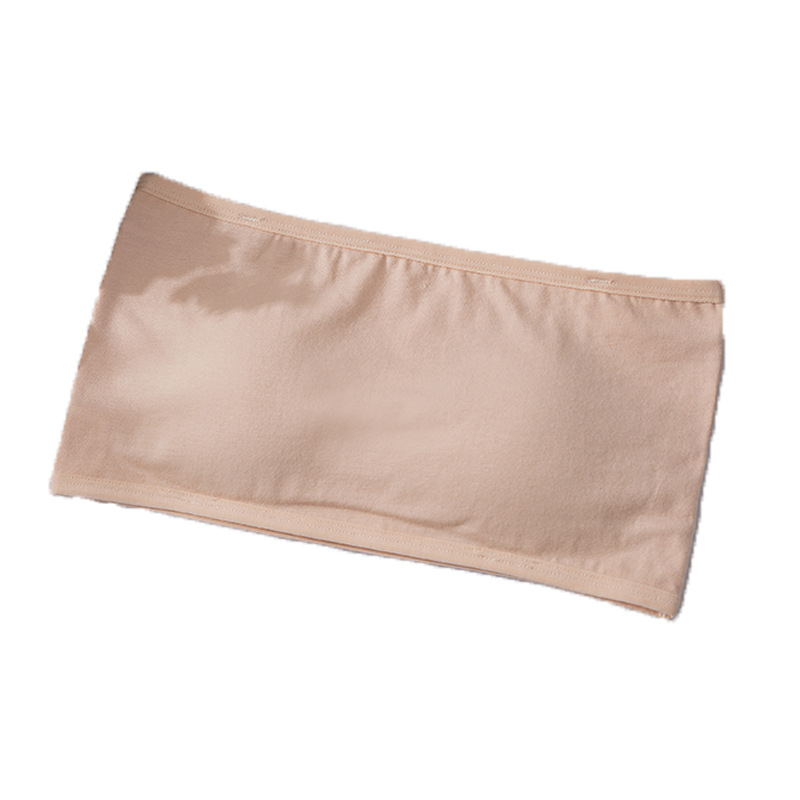 Potko bez naramenica od elastične pamuka, 95–100% pamuka, puni košarica, tanke modelirane šalice, stil prsluka, casual