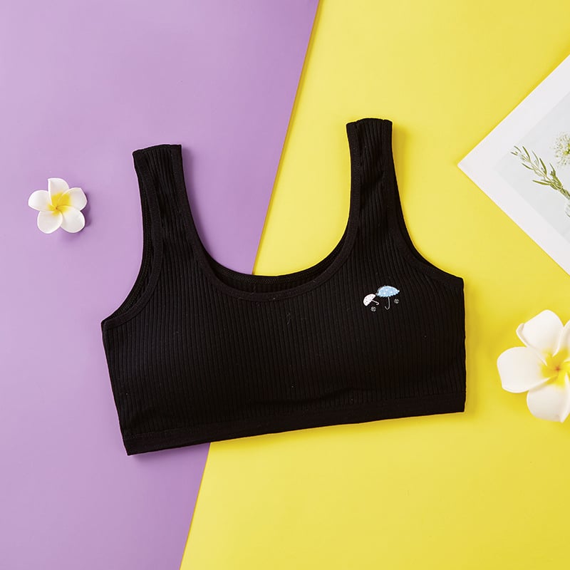 Tüdrukutele mõeldud rinnahoidja, 95% puuvill, kahe rihmaga, bränd Ahn Bear, sobiv keskkooli ealistele tüdrukutele (üle 8 aasta, üle 140 cm)