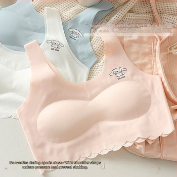 Be õmblusteta rinnahoidja tüdrukutele, 8+ aastat, 100% puuvill, bränd Qian Jincai, suvi 2025