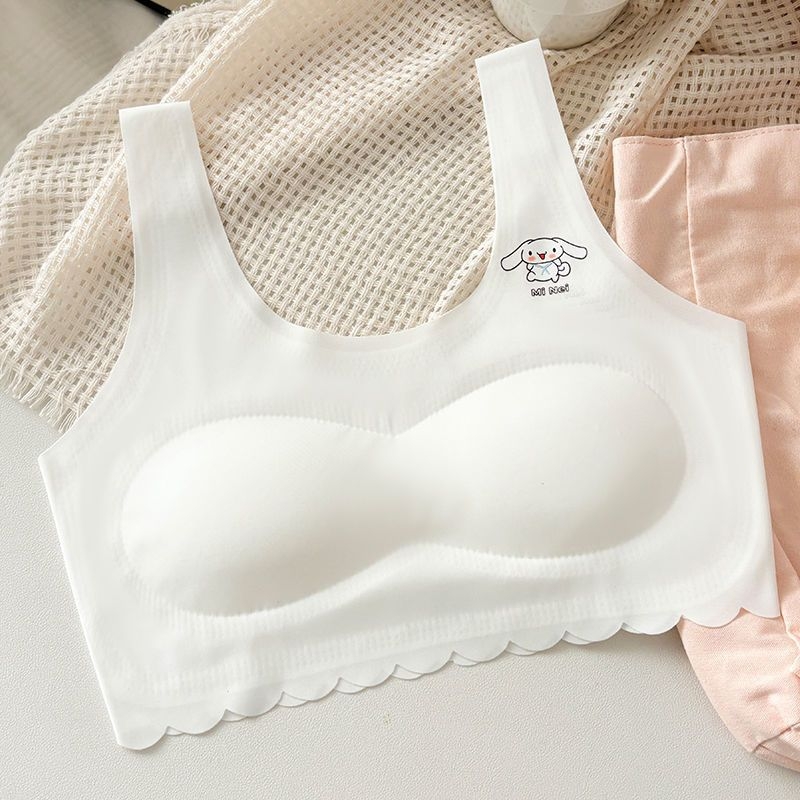 Be õmblusteta rinnahoidja tüdrukutele, 8+ aastat, 100% puuvill, bränd Qian Jincai, suvi 2025