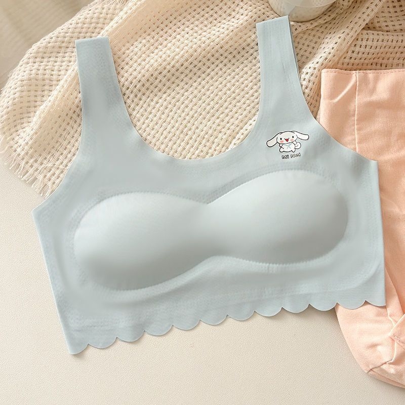 Be õmblusteta rinnahoidja tüdrukutele, 8+ aastat, 100% puuvill, bränd Qian Jincai, suvi 2025