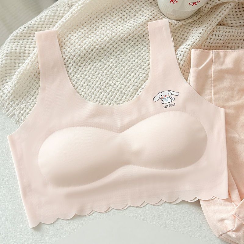Be õmblusteta rinnahoidja tüdrukutele, 8+ aastat, 100% puuvill, bränd Qian Jincai, suvi 2025