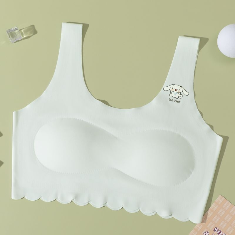 Be õmblusteta rinnahoidja tüdrukutele, 8+ aastat, 100% puuvill, bränd Qian Jincai, suvi 2025