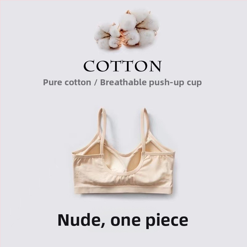 Váll nélküli mellényes fehérnemű — 100% pamut, teljes kosár, forma: felső vékony / alsó vastag