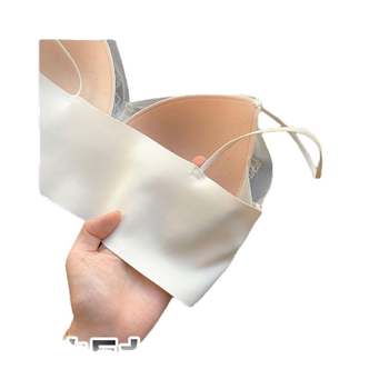 Mežģīņu tīkla krūšturis, bezvadu, bezšuvju dizains, 3/4 kauss, ultraplāns formējošs kauss, fiksētās dubultās siksnas