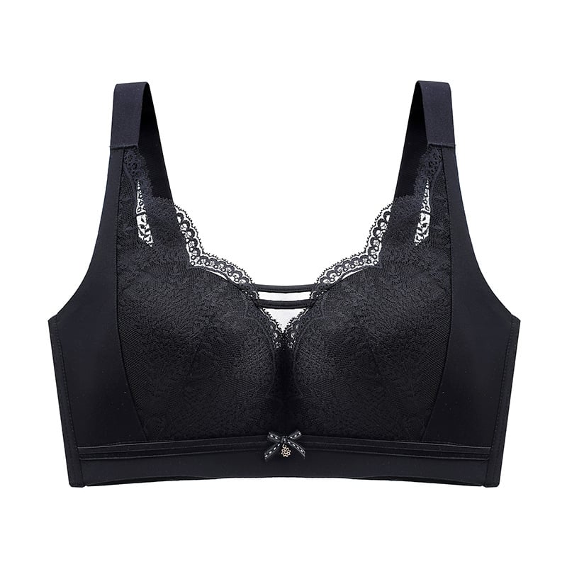 Vállpánt nélküli luxus melltartó, teljes kosár és vékony formázott kosárkák, csipke nylon anyagból, hátul négyrétegű zárral