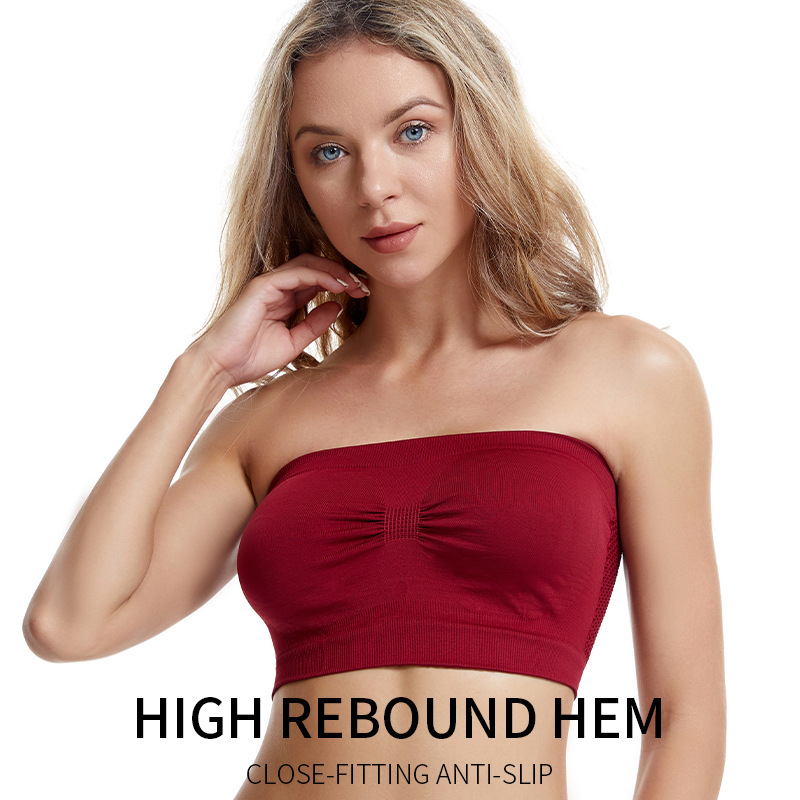 Váll nélküli wrap melltartó nylon anyagból, légáteresztő, korszet-stílusú, nyár 2025