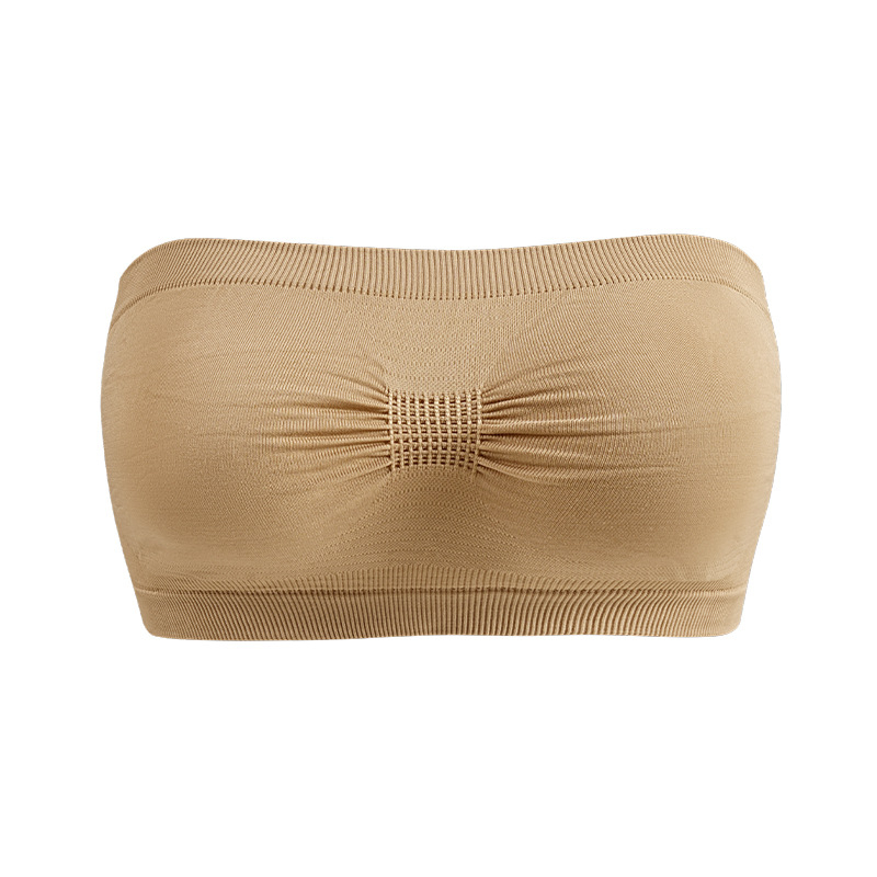 Váll nélküli wrap melltartó nylon anyagból, légáteresztő, korszet-stílusú, nyár 2025