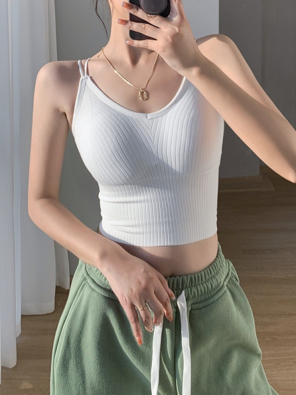 Kivágás nélküli Topkeresztpánt a háton, nylon anyag; 3/4 kosár; formázott kosár felső vékony, alsó vastag; minimalist stílus