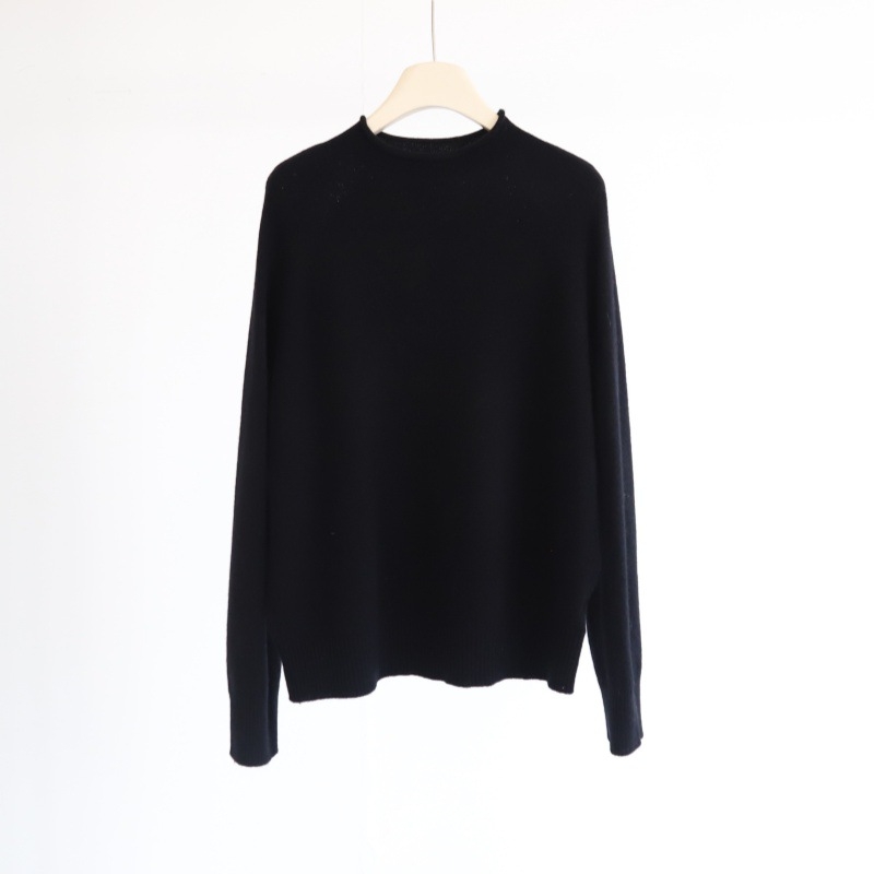 Bezšivni vuneni džemper s rolovanim ovratnikom i raglan rukavima, debeli pleteni, 90-95% vuna