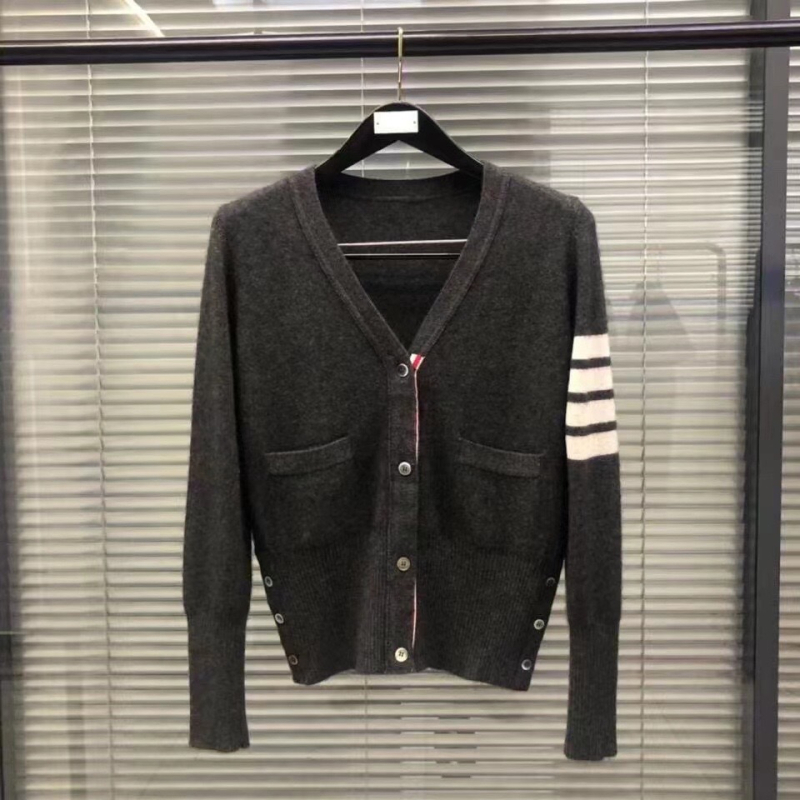 Kasmirski kardigan s V-izrezom za muškarce i žene, unisex, uski kroj, elegantan