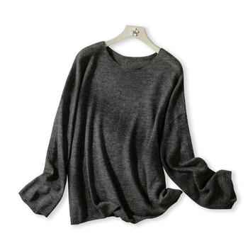 Ženski džemper od Mulberry Silk Cashmere, dekolte na jedno rame, dugi rukavi, redoviti kroj