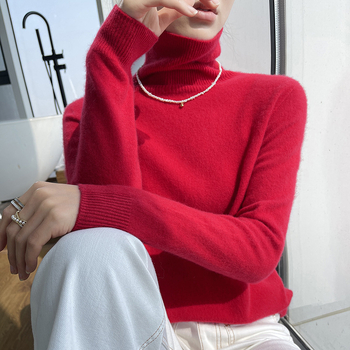 Пуловер с качулка от кашмир и вълна, свободна кройка, средно дълъг, дебел, смес от кашмир 30–50% и вълна 50–70%