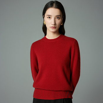 Pulover dama din cașmir, cu glugă, stil urban, mâneci lungi, tricot gros (Material: cașmir; Conținut: 30-50%; Stil: cu glugă, urban; Mâneci: lungi; Grosime: gros)