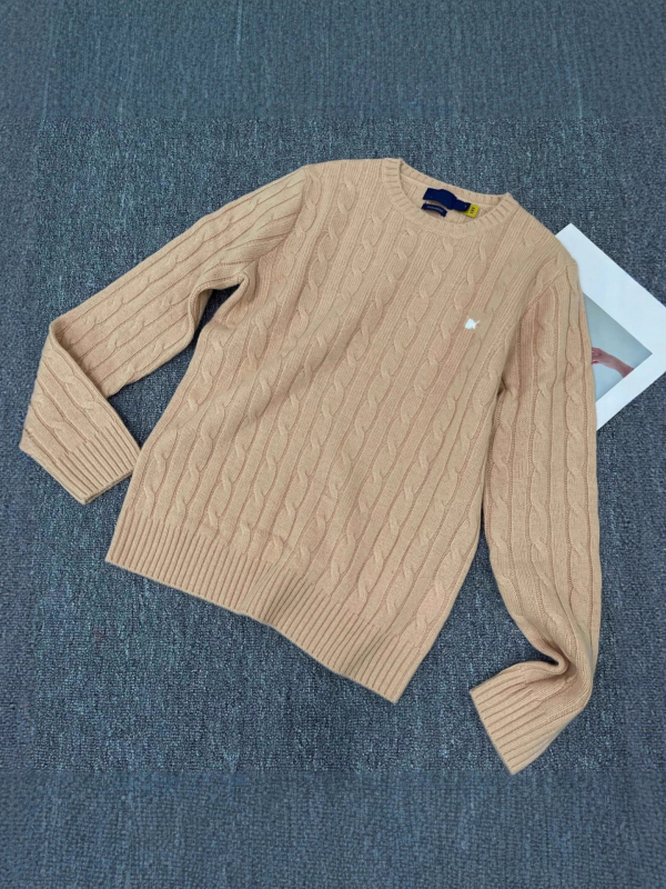 Pulover damă din lână-cashmire cu broderie, guler rotund, croială slim, mâneci lungi, tricot torsionat, iarnă 2025