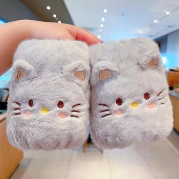 Mâneci anti-pete pluș – Unisex, pentru toate anotimpurile, model desene animate, cașmir