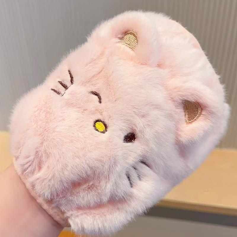 Mâneci anti-pete pluș – Unisex, pentru toate anotimpurile, model desene animate, cașmir