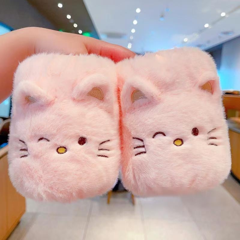 Mâneci anti-pete pluș – Unisex, pentru toate anotimpurile, model desene animate, cașmir