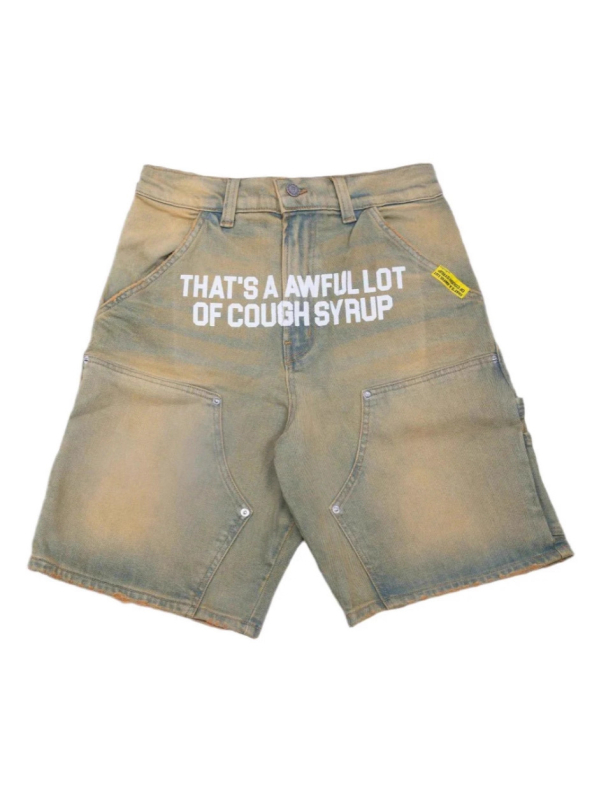 Ανδρικά βαμβακερά σορτς σε χαλαρή γραμμή, στυλ hip-hop, 90% βαμβάκι, μικροελαστικότητα, καλοκαιρινά