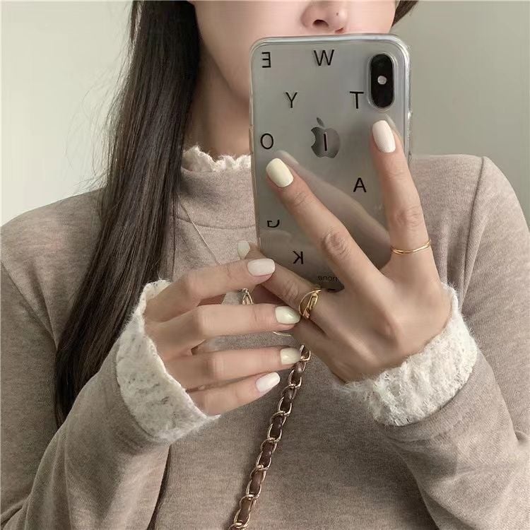 Μπλούζα με δαντελένιο άκρο, βελούδινη παχιά επένδυση φλίς, μακριά μανίκια, με ημιψηλό λαιμό, στενή γραμμή, πολυεστέρας-σπαντέξ