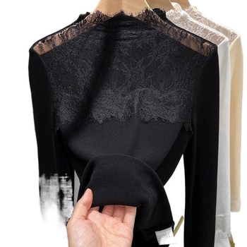 Μπλουζάκι με μισο-λαιμό, κεντήματα, μακριά μανίκια, κοντή γραμμή μήκους 40–50 εκ., 90–95% περιεκτικότητα σε βισκόζη