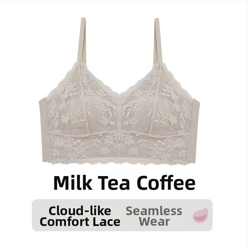 Bez plecu mežģīņu krūšturis bez siksniņām ar trusīša ausām kausu, plāni formēti kausi, galvenais audums neilons, iekšpuse spandex