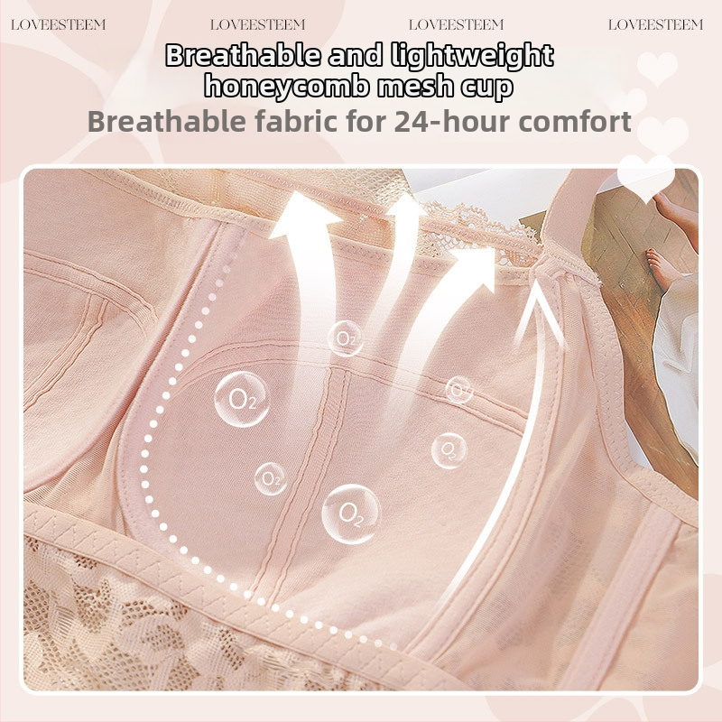 Bez muguras mežģīņu bandeau krūšturis sievietēm - plāns veidots kauss, krūšu spilventiņi, elpojošs neilons