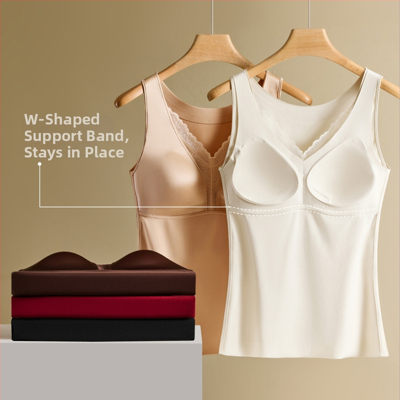 Nailona bezšuvju top ar dziļu V kaklu un mežģīnēm, 3/4 veidotas krūšu formas, antibakteriāls, fiksētas plecu siksnas