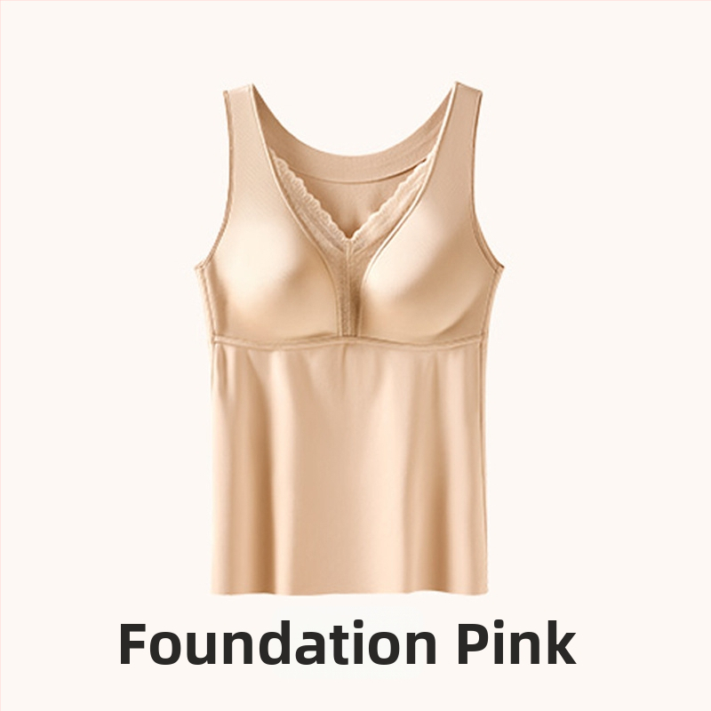 Nailona bezšuvju top ar dziļu V kaklu un mežģīnēm, 3/4 veidotas krūšu formas, antibakteriāls, fiksētas plecu siksnas